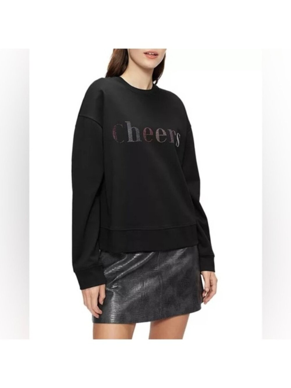 Ted Baker Size 1 Zarah Cheers Graphic Sweatshirt